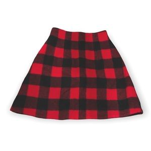 TOPSHOP plaid skirt